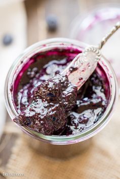 Blueberry Chia Jam (Refined Sugar Free