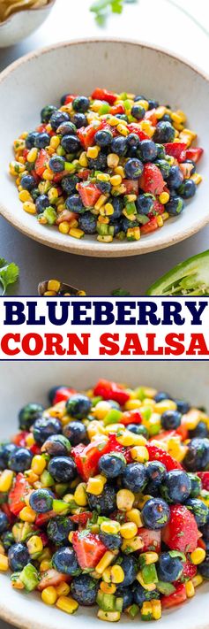 Blueberry Corn Salsa