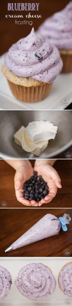 Blueberry Cream Cheese Frosting