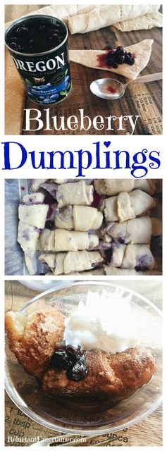 Blueberry Dumplings