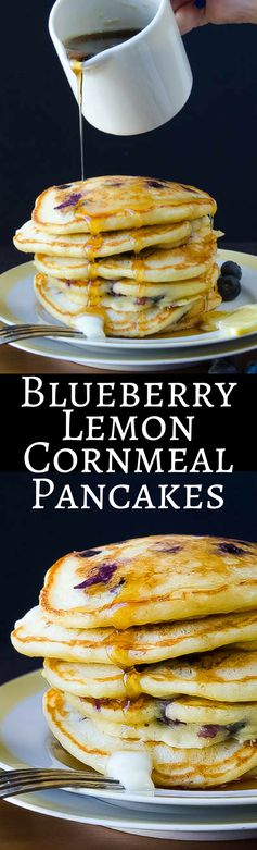 Blueberry lemon pancakes