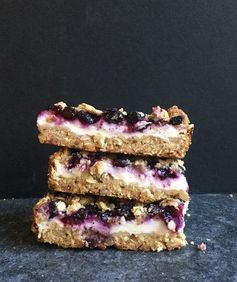 Blueberry Maple Yogurt Bars