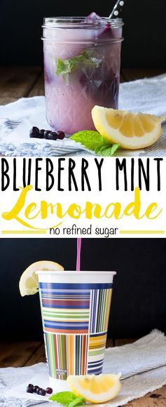 Blueberry Mint Lemonade