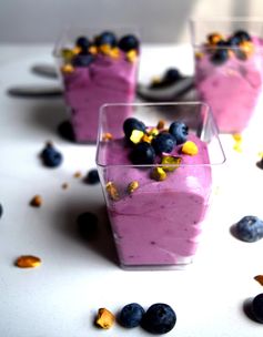 Blueberry Mousse Shooters