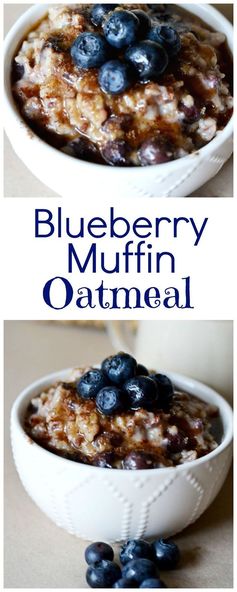 Blueberry Muffin Overnight Oatmeal