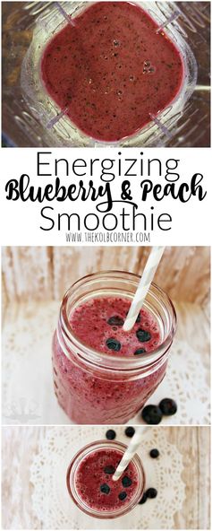 Blueberry Peach Smoothie