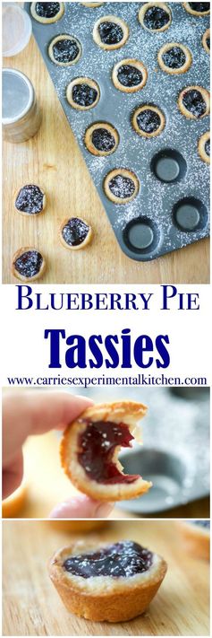 Blueberry Pie Tassies