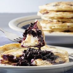 Blueberry-Ricotta Pancakes