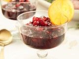 Boozy Blood Orange Cranberry Sauce