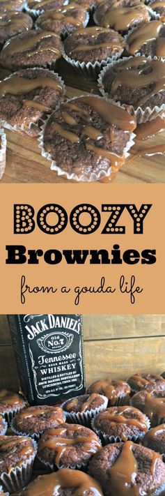 Boozy Brownies