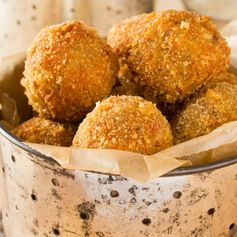 Boudin Balls with Creole Mustard Dipping Sauce