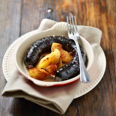 Boudin noir aux pommes et miel