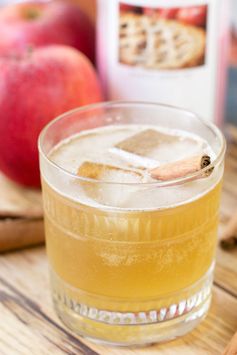 Bourbon Apple Cider Fizz