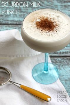 Bourbon Milk Punch