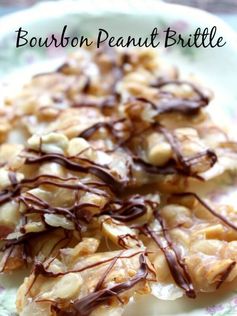 Bourbon Peanut Brittle in 20 Minutes