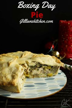 Boxing Day Leftover Pie