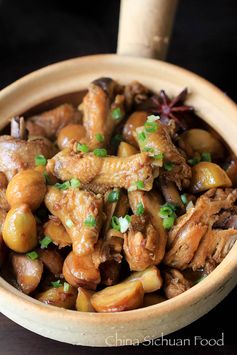 Braised Chicken with Chestnut