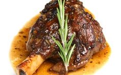 Braised Lamb Shanks with Rosemary