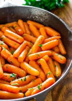 Brandy-Glazed Carrots