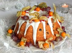 Brioche de Noël à l'orange et aux raisins