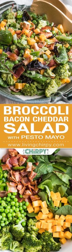 Broccoli Bacon Cheddar Salad