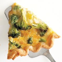 Broccoli-Cheddar Quiche