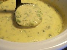 Broccoli Cheese Soup for the Crock Pot