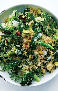 Broccoli-Quinoa Salad with Buttermilk Dressing