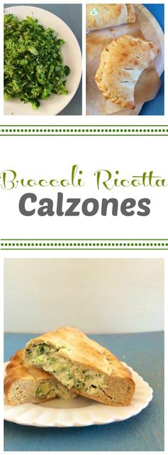 Broccoli Ricotta Calzones