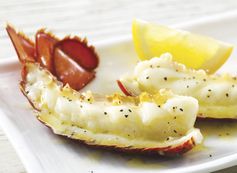 Broiled Buttered Lobster Tails