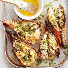 Broiled Lobster Tails with Garlic-Chili Butter