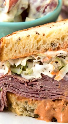 Brooklyn Avenue Sandwich (Pastrami, Cole Slaw, Russian Dressing & Rye