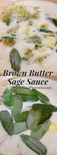 Brown Butter Sage Sauce