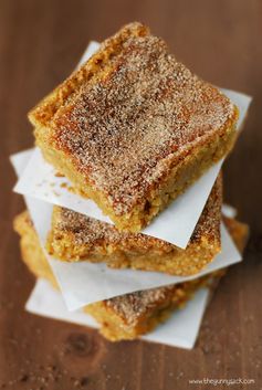 Brown Butter Snickerdoodle Blondies