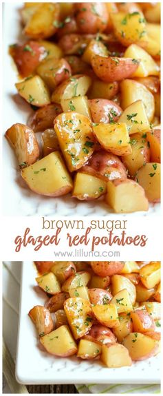 Brown Sugar Glazed Red Potatoes