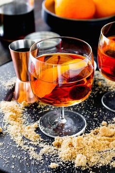 Brown Sugar Manhattans