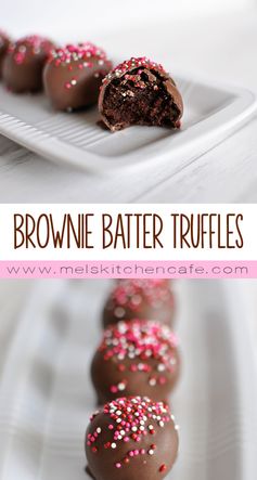 Brownie Batter Truffles