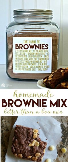 Brownie BETTER THAN BOX Mix