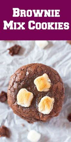 Brownie Mix Cookies