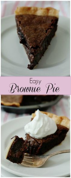 Brownie Pie