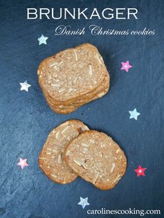 Brunkager (Danish Christmas cookies ‪#‎IntnlCookies‬