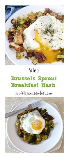 Brussels Sprout Breakfast Hash