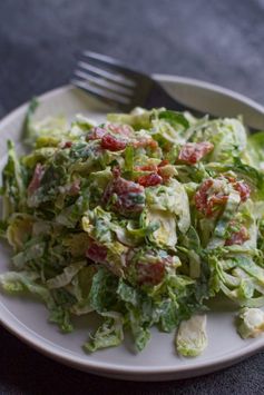 Brussels Sprouts Caesar Salad