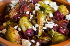 Brussels Sprouts with Bacon and Blue Cheese