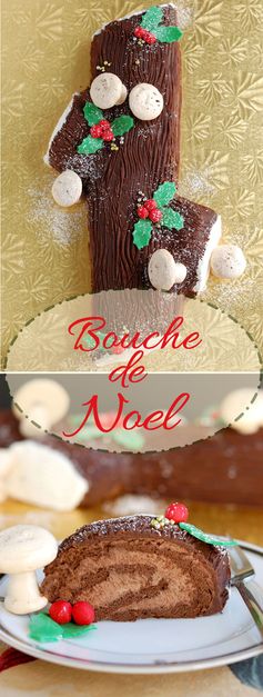 Buche de Noel – Yule Log Cake