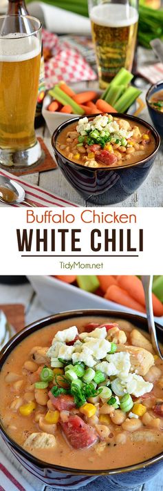 Buffalo Chicken White Chili