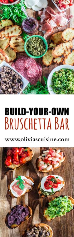 Build Your Own Bruschetta Bar