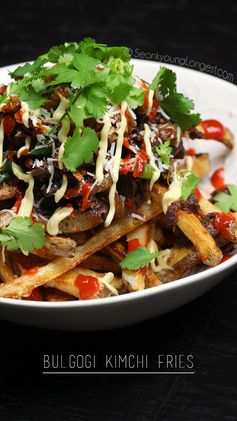 Bulgogi Kimchi Fries