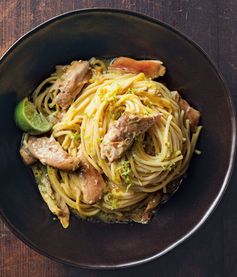Burmese-Style Noodles with Chicken and Coconut