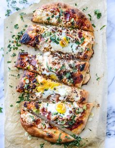 Burrata Breakfast Pizza